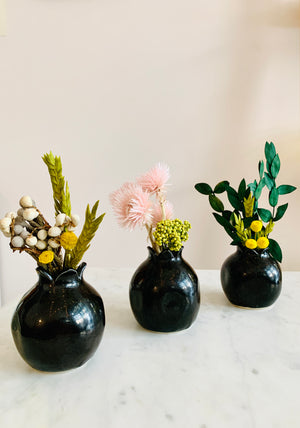 Revel Bud Vase + Dried Floral Bundle