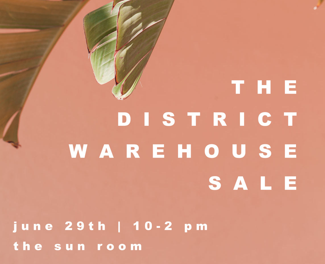 The District Warehouse Sale