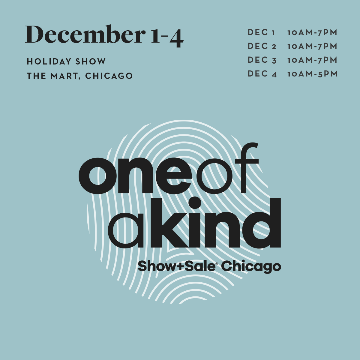 One of a Kind Holiday Show