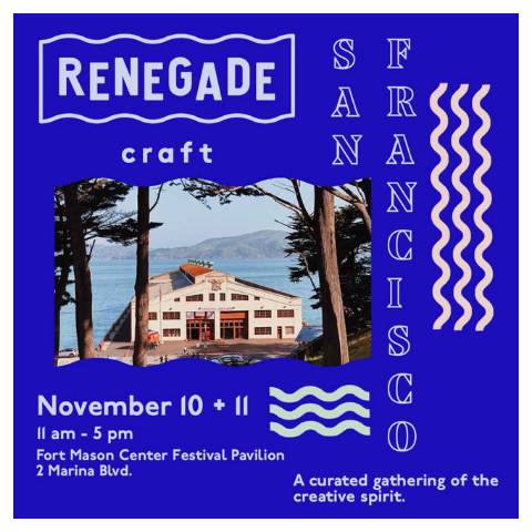 Renegade Craft Fair San Francisco Booth #27